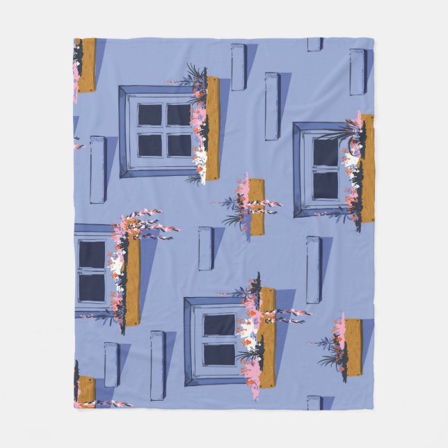 Couverture Polaire Motif d'été Windows muraux cool (Devant)