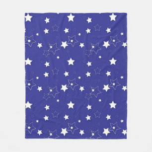 Couverture Polaire Motif d'étoiles