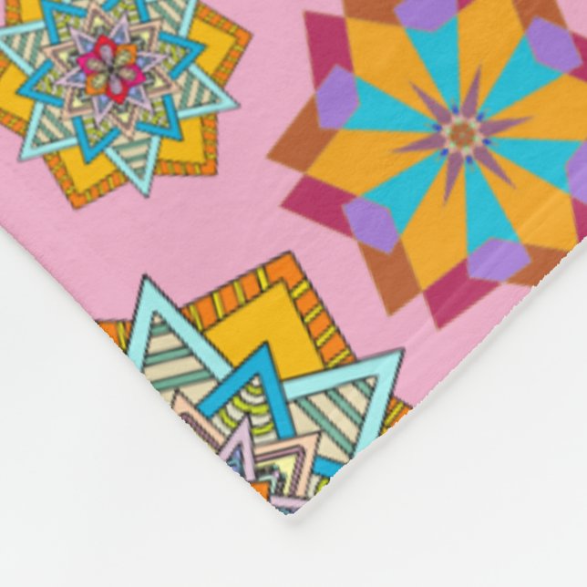Couverture Polaire motif étoile (Coin)