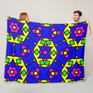 Couverture Polaire Motif Geo 8