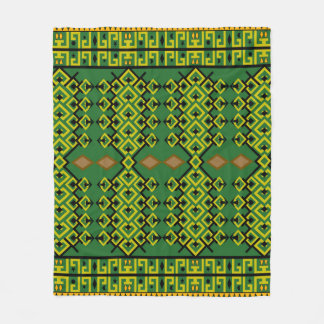 Couverture Polaire Motif géométrique ethnique moderne