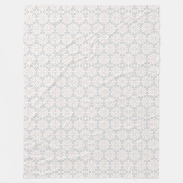 Couverture Polaire Motif géométrique islamique (Devant)