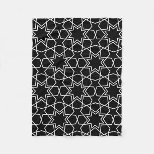 Couverture Polaire Motif géométrique islamique Design arabe
