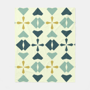 Couverture Polaire Motif géométrique vintage