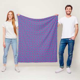 Couverture Polaire Motif géométrique Whimsical