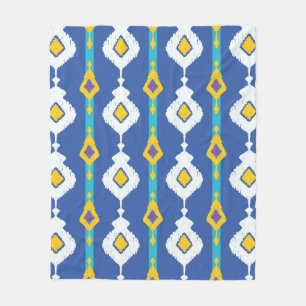 Couverture Polaire Motif Ikat sans soudure 