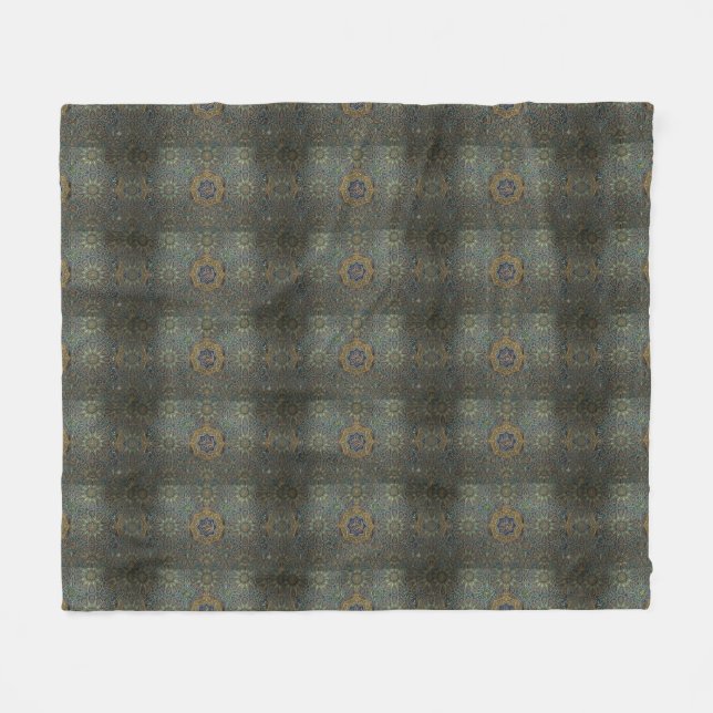 Couverture Polaire Motif Islamique (Devant (Horizontal))