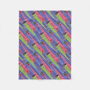 Couverture Polaire Motif Miraculaire Kwamis Tikki & Plagg