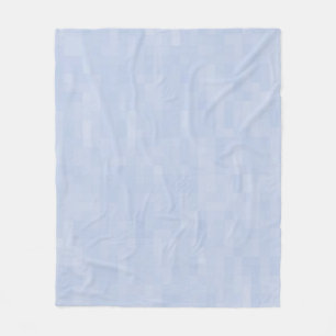 Couverture Polaire Motif moderne minimaliste bleu clair abstrait