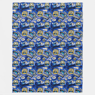 Couverture Polaire Motif monstre Halloween amusant