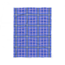 Motif Pastel bleu et rose Plaid