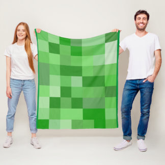 Couverture Polaire Motif Pixel RPG Gamer