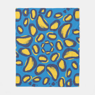 Couverture Polaire Motif poster de animal Leopard