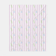 Motif rayé pastel rose esthétique avec fleurs