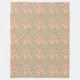 Couverture Polaire Motif répétitif Lily Motif