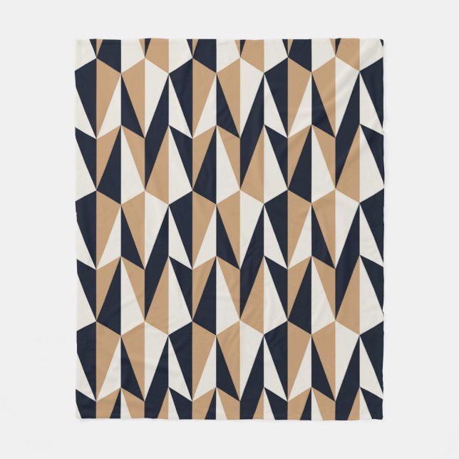 Couverture Polaire motif rétro transparent (Devant)