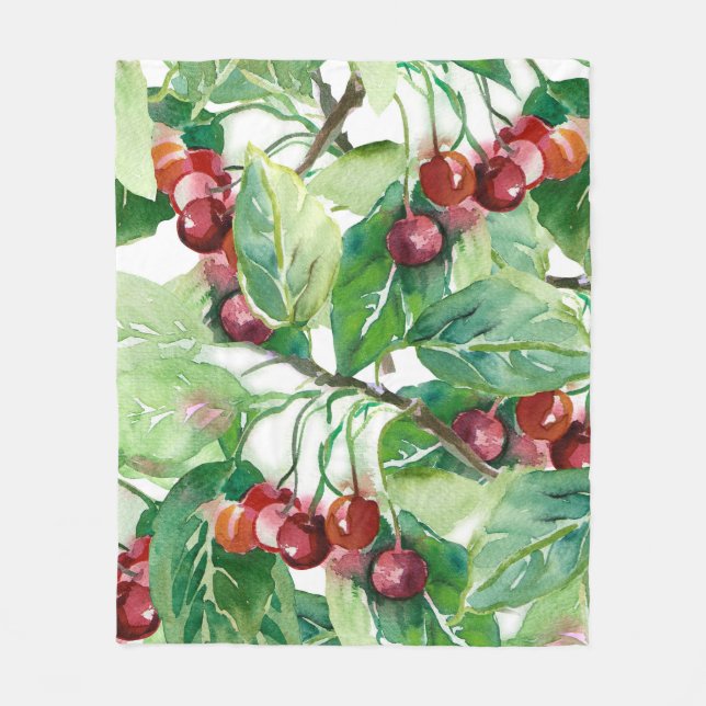 Couverture Polaire Motif sans cerise (Devant)