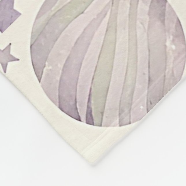 Couverture Polaire Motif sans couture Bohème Aquarelle Espace & Planè (Coin)