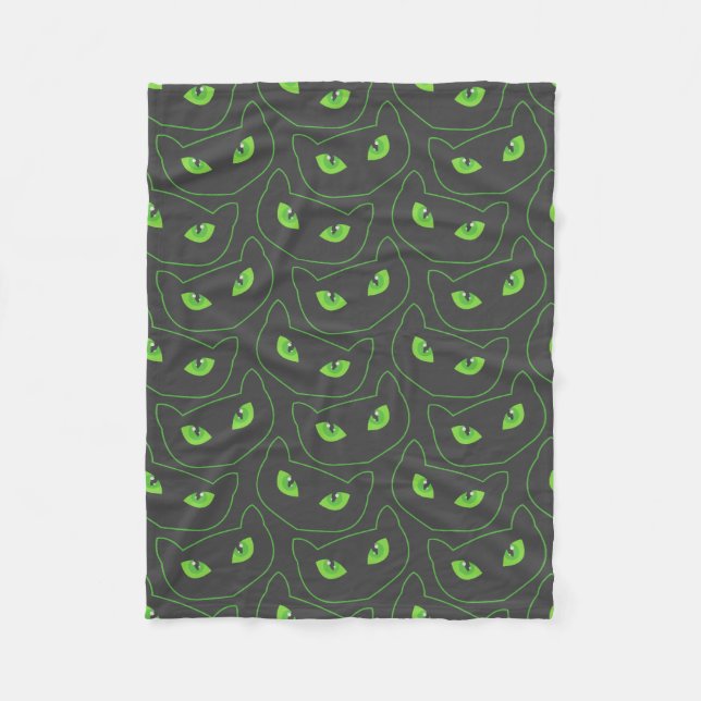 Couverture Polaire Motif sans couture effrayant F (Style : 2) (Devant)