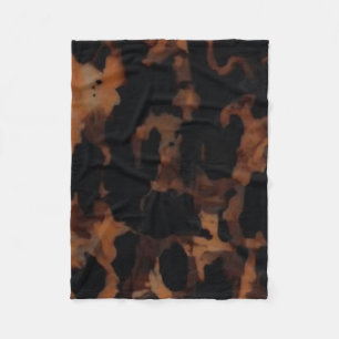 Couverture Polaire Motif sans couture en écaille de tortue, écaille d