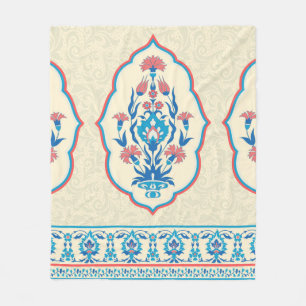 Couverture Polaire Motif sans couture en tissu de style ethnique