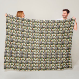 Couverture Polaire Motif Sleepy Meerkat,