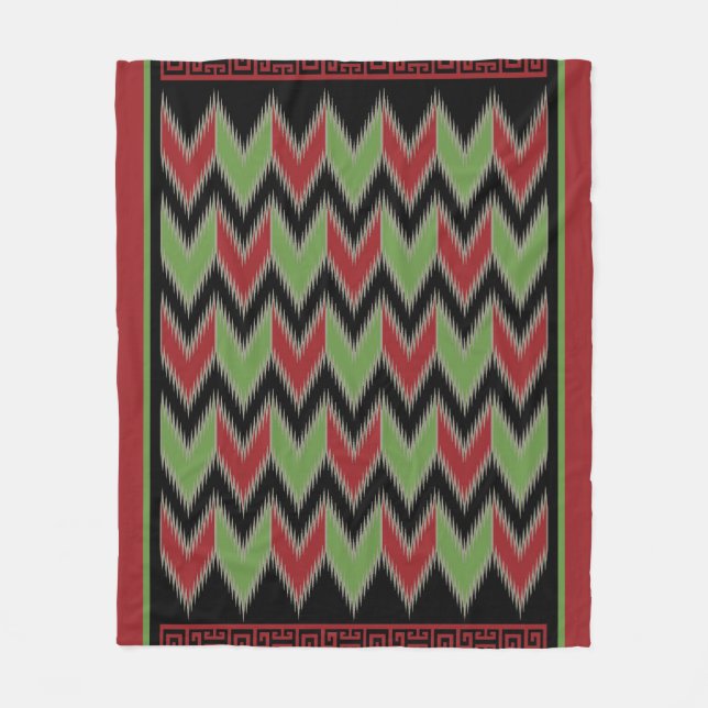 Couverture Polaire Motif Spike 2 (Devant)