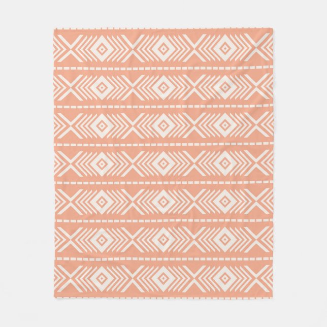Couverture Polaire Motif tribal (Devant)