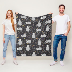 Couverture Polaire Motif tropical de paresse de bébé