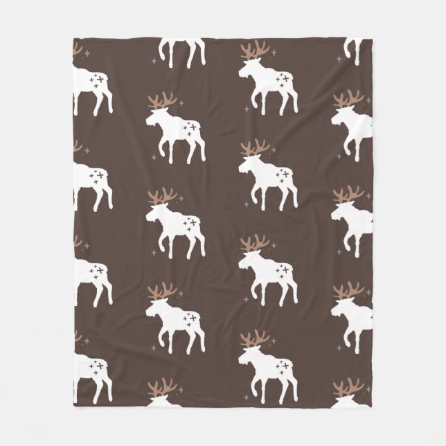 Couverture Polaire Motifs arrière - plans sans faille dans le style s (Devant)