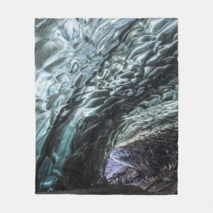 Couverture Polaire Motifs de paroi de grotte de glace