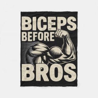 Couverture Polaire Motivationnel Gymnase Humour Biceps Gains Biceps B