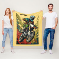 Motocross de nom personnalisé