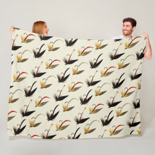 Couverture Polaire Mouches de truite pêche