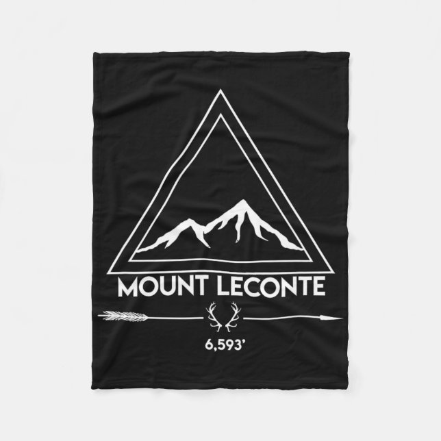 Couverture Polaire Mount Mt Leconte Smoky Mountains Tennessee Hiking  (Devant)
