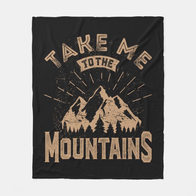 Couverture Polaire Mountain Adventure (Devant)