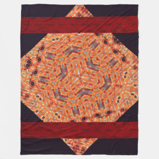 Couverture Polaire Moustache de malice