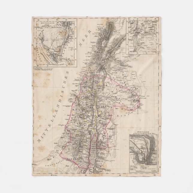 Couverture Polaire Moyen-Orient, Palestine (Devant)