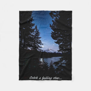 Couverture Polaire Mt Hood à Lost Lake Fleece Blanket