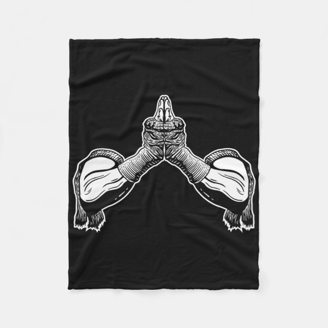 Couverture Polaire Muay traditionnel thaï (Devant)