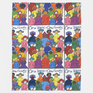 Couverture Polaire Multiculturelle, Interraciale, Diversité