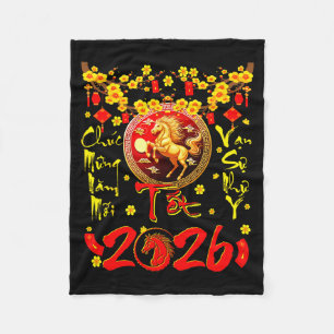 Couverture Polaire Mung Nam Moi Tet 2026 Nouvel An Lunaire Vietnamien