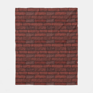 Couverture Polaire Mur de briques, brique