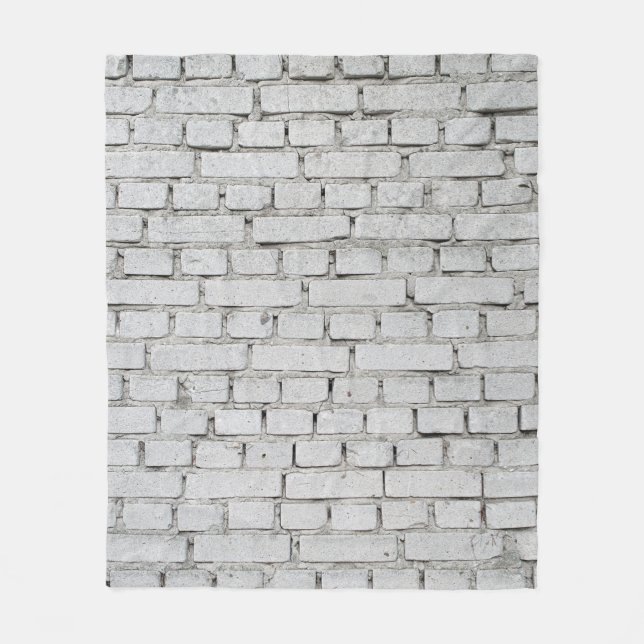 COUVERTURE POLAIRE MUR EN BRIQUE BLANC (Devant)