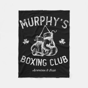 Couverture Polaire Murphy's Boxing Club - American Irish Boxer