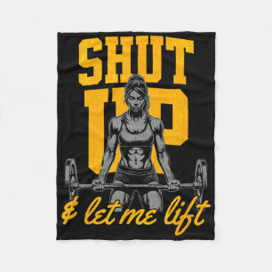 Couverture Polaire Muscle de musculation pour femmes amusant Sa