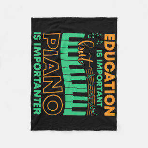 Couverture Polaire Musique Art Education Et Piano
