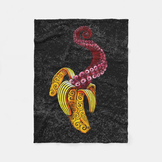 Couverture Polaire Mutant tourbillonnant-Banana (Devant)