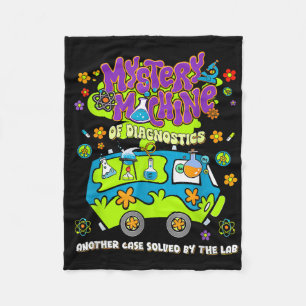Couverture Polaire Mystery Machine Of Diagnostics Lab Week 2025 Med L