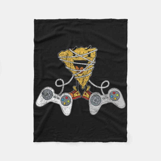 Couverture Polaire Nacho Gaming Cinco De Mayo Funny Video-game Contro (Devant)